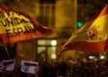Madrid se moviliza: 8.000 ciudadanos protestaron frente a sede del PSOE contra la amnistía