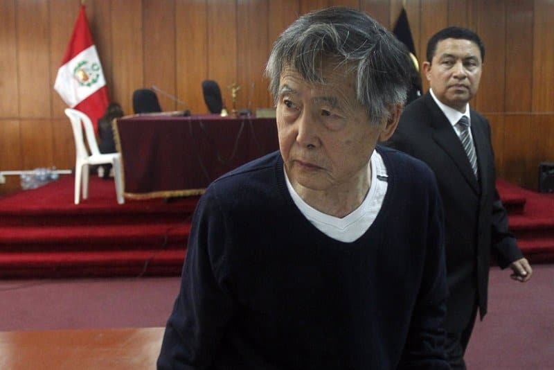 El exdictador Alberto Fujimori fue condenado por varios delitos durante su mandato en la década de 1990.