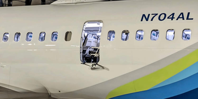 Federales en EE.UU ordenan inmovilizar todos los aviones de Alaska Airlines tras peligrosa explosión