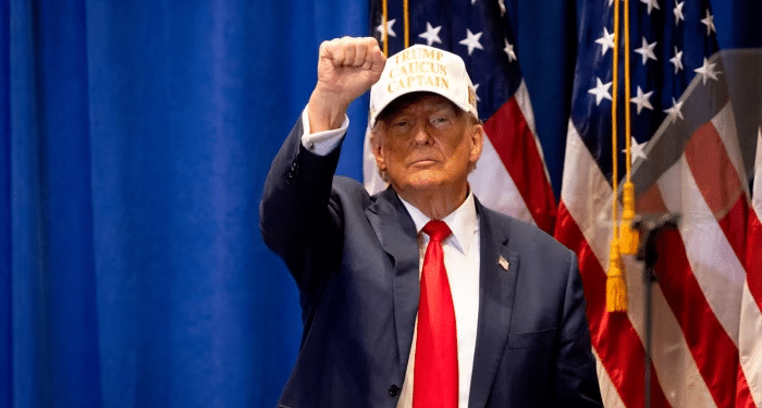Trump se impuso en los caucus de Iowa: DeSantis y Haley batallan por el segundo puesto