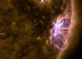 El Sol despidió el año con una bestial descarga electromagnética