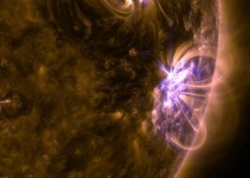 El Sol despidió el año con una bestial descarga electromagnética