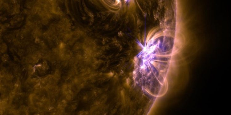 El Sol despidió el año con una bestial descarga electromagnética