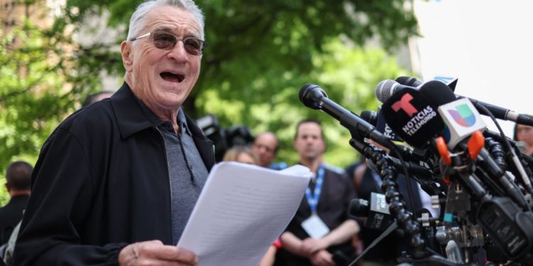 Síndrome anti-Trump: Robert De Niro se suma al grupo de alarmistas que «temen» por el regreso del republicano a la Casa Blanca