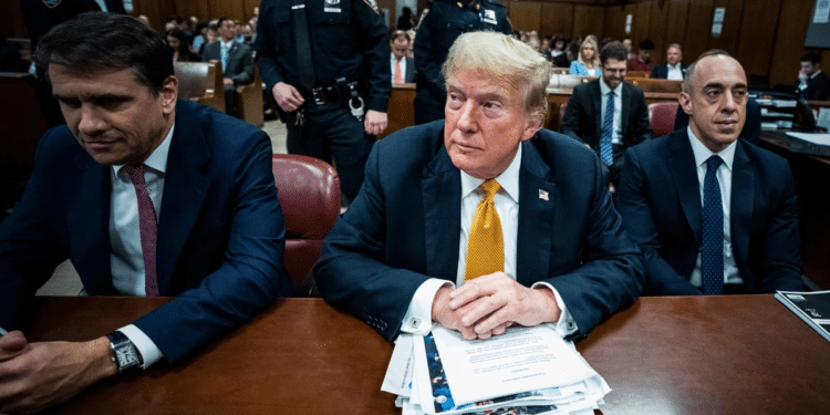 Donald Trump es declarado culpable de los 34 cargos en su contra