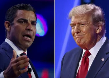 Francis Suarez y Donald Trump. Collage.