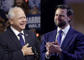 JD Vance y Tim Walz