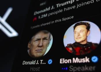 Elon Musk y Donald Trump en X