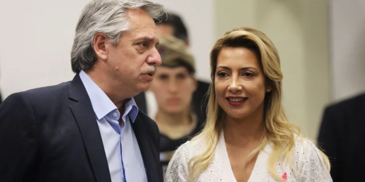 Fabiola Yañez y Alberto Fernandez