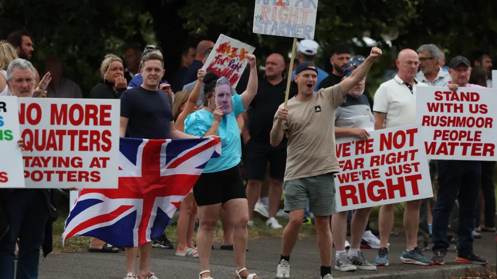 Protestas Reino Unido