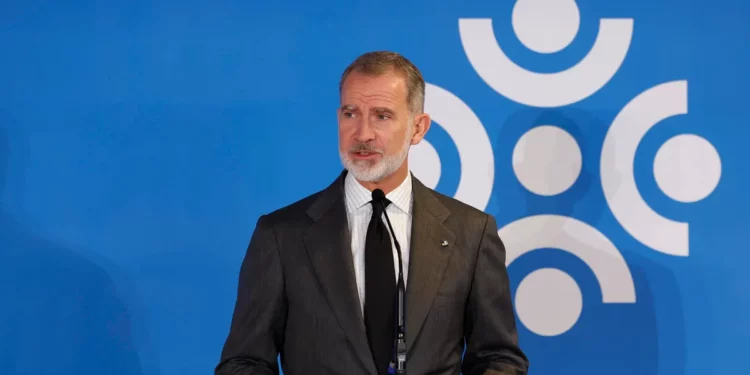 Felipe VI llama a la unidad en apoyo a los afectados por el temporal