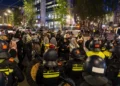 Ataque antisemita por parte de grupos propalestinos a aficionados israelíes del Maccabi Tel Aviv en Ámsterdam