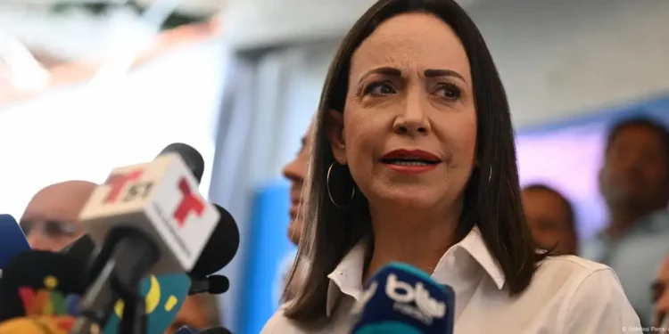 María Corina Machado pide apoyo para salir del régimen de Maduro