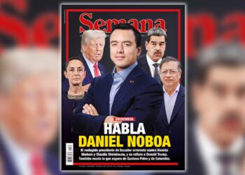 Daniel Noboa, presidente de Ecuador, habla con SEMANA: arremete contra Nicolás Maduro y Claudia Sheinbaum, se refiere a Trump y revela lo que espera de Gustavo Petro