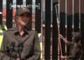 Noem anuncia que el muro fronterizo se pintará de negro para disuadir la inmigración ilegal