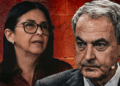 ¿Delcy Rodríguez expuesta? UDEF revela nexos con trama de blanqueo de José Luis Zapatero