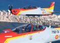 El rey Felipe VI comparte un emotivo vuelo militar junto a su hija la princesa Leonor.