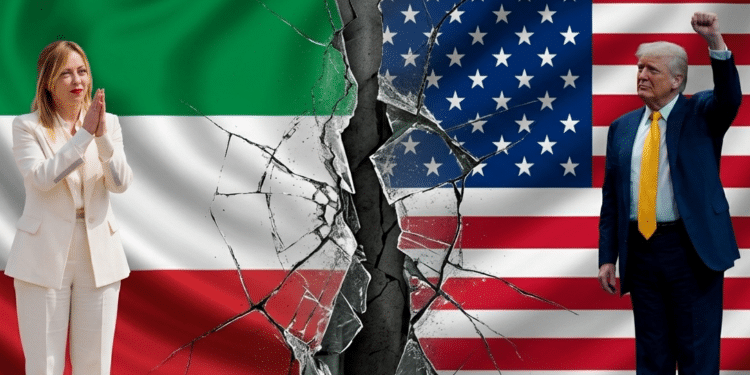 El presidente de EE.UU. Donald Trump aseguró que la primera ministra de Italia, Giorgia Meloni, le suplicó una foto en el G7 y ella respondió