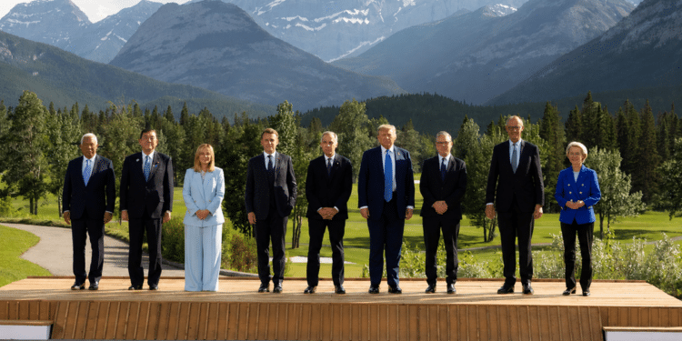 Líderes de los países G7 en 2026