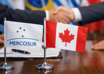 Canadá y Mercosur aceleran conversaciones para establecer un Tratado de Libre Comercio antes del cierre de 2026.