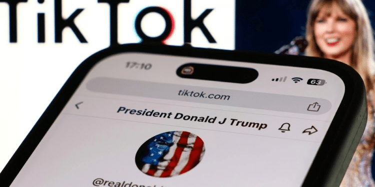 Donald Trump afirmó ser el más popular en TikTok, incluso más que la cantante Taylor Swift pero la realidad es otra.